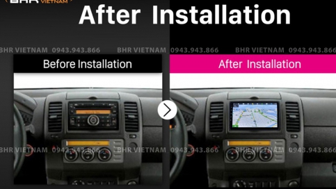 Màn hình DVD Android xe Nissan Navara 2010 - 2015 | Vitech 